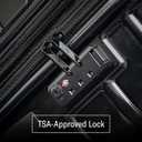 Samsonite Omni 2 Hardside 2 Piece Set - Includes Global Carry-On & Medium Checked Suitcases - 360° Dual Spinner Wheels - Integrated TSA Lock & Expansion - Midnight Black (22" and 24")