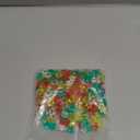 300 Pcs Christmas Vase Filler Holiday Acrylic Ice Rocks Star Crystals Gems Christmas Star Shaped Red Green Clear and Yellow Beads for Vases for Table Decorations Centerpieces