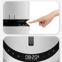 PETLIBRO Automatic Cat Food Dispenser for 2 Pets 5L Auto Dog Feeder Dry Food Dispenser with Splitter & 2 Stainless Bowls, 10s Meal Call and Timer Setting 50 Portions 6 Meals Per Day, Dual Tray Feeder