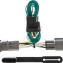CURT 55316 Vehicle-Side Custom 4-Pin Trailer Wiring Harness for Select Ford F-Series, Cab and Chassis Pickup Trucks