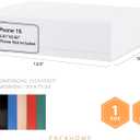 PACKHOME Mothers Day Large Gift Box 13.5x10x3.5 Inches, Sturdy Shirt Box with Magnetic Lid for Multiple Occasions (Glossy White)