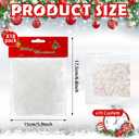 Fake Snow Artificial Snowflakes Glitter Snow Winter Twinkles Snow Decoration Plastic Sparkling Snow Confetti Fake Snow Powder for Winter Village Party DIY Craft (Colorful, 34 Ounce)
