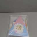 Baby Gender Reveal Decorations, Large Vinyl Backdrop Banner, Blue Pink and Confetti Balloons, Tassels Banner, Triangle Flag Banner and Cake Topper
