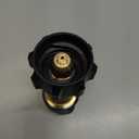 DOZYANT Propane Tank Gauge Level Indicator Leak Detector Gas Pressure Meter Universal for RV Camper, Cylinder, BBQ Gas Grill, Heater and More Appliances-Type 1 Connection