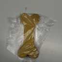 Thick Leather Dog Chew Toys for Small, Medium, Puppy & Moderate Chewer Dogs. 100% Genuine Leather, Pet Loves Natural Smell & Flavour, Durable, Dental Care No Harmful Fillings (Bone)