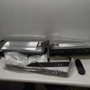 Shinic 2 Packs Electric Garage Heaters with Remote Control, 1500W/750W Ceiling Mounted Radiant Quartz Heater with Work Light, 90 Rotation, 5 Mode Settings, Electric Heater for Garage, Shop, Patio