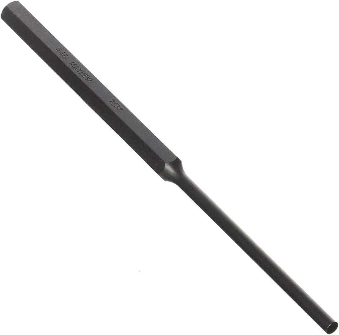 Mayhew Pro 21505 7/32-Inch Black Oxide Extra-Long Pin Punch