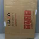 LOAAO 24X32 Inch Brushed Nickel Bathroom Mirror, Rounded Rectangle Silver Metal Frame Mirror, Brushed Nickel, Anti-Rust, Shatter Proof, Hangs Horizontally or Vertically