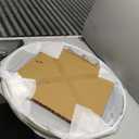 Fire Pit Lid Round 36", Heat Resistant Metal Firepit Cover with 2 Wooden Handles for Round Patio Fire Pit, Compatible for Firepits Inside Dia Up to 34"