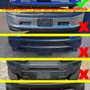 Front License Plate Frame for 2013-2018 Ram 1500 & 2019-2024 Ram 1500 Classic (DS) Front Bumper License Plate Holder Mounting Bracket (for Plastic Bumper ONLY/ 2Piece Type Bumper) Replace # 68141642AA