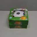 2 Pack Hover Soccer Ball with 8 Pcs Batteries, Air Floating Soccer Toy with LED Lights and Foam Bumper, Indoor Games for Kids 4-8-12, Toys Gifts for 3 4 5 6 7 8 9 Year Old Boys Girls (Multicolor)