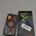 TORRAS Magnetic Shockproof for iPhone 16 Case,18N Mighty Magnetic, 12FT Military Grade Drop Tested, Fit for MagSafe, Protective Hard Back Plastic Slim Phone Case for iPhone 16 6.1", Black Titanium