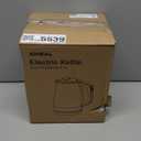 Electric Kettle, Aiheal Glass Kettle Temperature Control With 5 Colors LED Lights Variable, Keep Warm, Fast Boiling Electric Kettle, Stainless Steel Inner Lid & Bottom, 1.7L