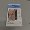 Lunivop for iPhone 15 Pro Case Heavy Duty with Built in Screen Protector Lens Protection Rugged Stand 360 Full Body Military Grade Metal Bumper Phone Cases Men Armor 15 Pro 6.1 2023 (Red)