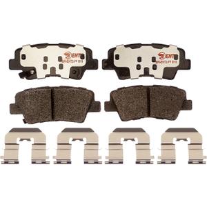 Raybestos Element3 EHTTM Replacement Rear Ceramic Brake Pad Set for Select 2012-2017 Hyundai Azera, 2011-2015 Hyundai Sonata & 2011-2016 Kia Optima Model Years (EHT1445H) (One Size)