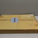 VaRoom Studio Wing Desktop Privacy Panel  Frosted Acrylic Clamp-on Desk Divider 23 W x 18H Partition