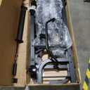 RELIFE REBUILD YOUR LIFE Power Tower Pull Up Bar Station Workout Dip Station for Home Gym Strength Training Fitness Equipment (Black)