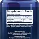 Life Extension Low Dose Vitamin K2 Supports Arterial Health Non-GMO, Gluten-Free 90 Softgels