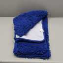 OLANLY Large Bathroom Rugs 40x32, Extra Soft Absorbent Chenille Bath Rugs, Rubber Backing Quick Dry, Machine Washable Bath Mats for Bathroom Floor, Tub and Shower, Home Decor Accessories, Royal Blue