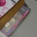 VATOS Basketball Hoop for Girls Indoor, Pink Basketball Hoop with 7 Color Lights, Electronic Scoreboard & Remote Controller, Basketball Set Toys Birthday Gifts for Girls Kids Teens 5-12