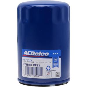 ACDelco GM Original Equipment PF63 (12735811) Engine Oil Filter (1 Pack)