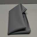 27''x27'' Washing Machine Drain Pan Silicone Mat with 0.78'' Raised Edges(Leak Protection), Non-Slip & Anti-Vibration Washer Drip Tray for Floor Protection, Washer/ Dryer, Refrigerator, Rubber Pad, Gray