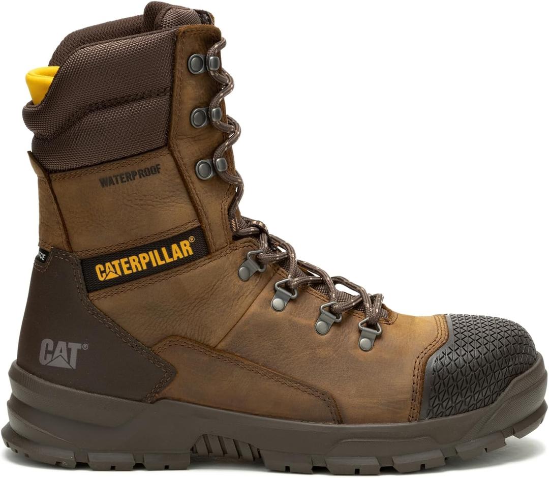 Cat Footwear P9164220114.0M Accomplice X 8" Wp St - Real Brown 14.0M