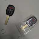 Vurkcy Key Fob Replacement for 2003-2007 Honda Accord Car Keyless Entry Remote Control,OUCG8D-380H-A 35111-SHJ-305,4 Buttons, 2Pcs