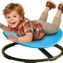 Sensory Spinning Chair for Autistic Kids Sensory Chair for Kids Swivel Chair Training Body Coordination Sit and Spin Sensory Toys for Kids with Autism & ADHD Autism Sensory Products Toys for Kids (Blue - soothe Anxiety)