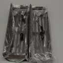 4 Pack Magnetic Spice Rack Organizer for Refrigerator and Oven, Brown Fridge Organizers and Storage for Kitchen