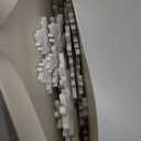 Bucherry 12 Pcs Wooden Snowflake Table Decor 3D Snowflake Tabletop Signs and Centerpiece for Christmas Xmas Winter Wonderland Decorations Home Party(White)