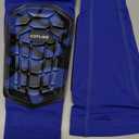 Soccer Shin Guards Kids Youth, Ski Shin Guard Sleeves for Boys Girls Adults Men Women, Protective Soccer Equipment for 2-18 Years Old Boys Girls, High Impact Resistant Breathable Comfortable (X-Small, Blue)