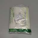 OVZME Sheer Ivory Curtains Light Filtering Window Drapes for Living Room Bedroom and Wedding Party, Voile Nice Vertical Sense Sliding Glass Door, Per Panel 42 by 96 Inch, Set of 2 Pieces