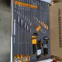 GEARWRENCH 59 Piece 6 Point Combination Wrench and Hex Key Set in Foam Storage Tray - GWMSCWS6SAEMM
