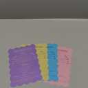 4 Pcs Mahjong Shuffler Cards for Tiles Mixing & Shuffling Portable Mah Jong Accessories Gift Party Supplies Waterproof Rules Printed Mixer 7 x 5 in for Tiles Lover(Pastel,Wave,Cocktail)