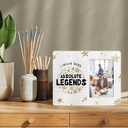 Coworker Gifts for Women Men, Retirement Picture Frame, I Work with Absolute Legends, 4x6 Inch Photo