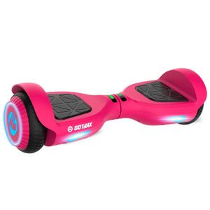 GOTRAX Edge Hoverboard for Kids Adults, 6.5" Tires 6.2mph & 2.5 Miles Self Balancing Scooter, Pink