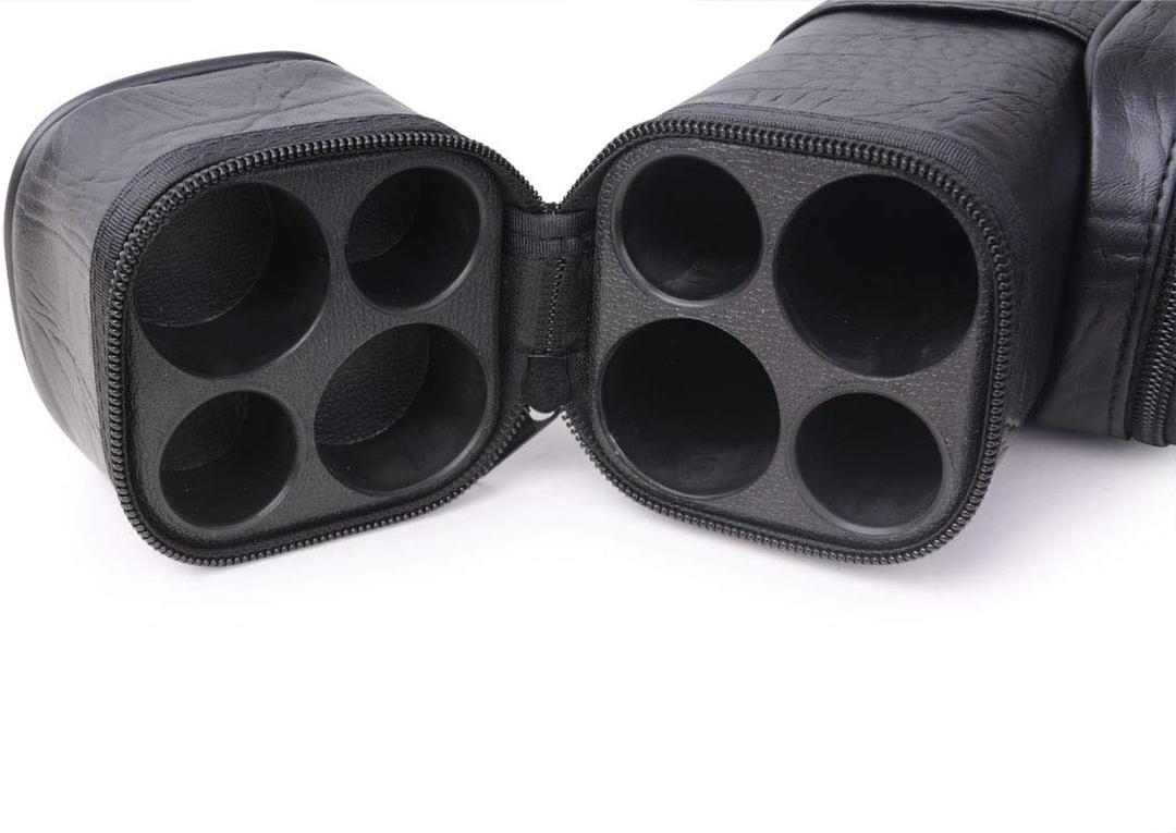 Leatherette 2x2 Hard Vinyl Pool Billiard Cue Carrying Case