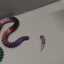 24-inch 3D Printed Snake, 2 Packs Flexible 3D Printed Animal Snake Stuff Decorative for Kids Home Decor Gifts for Valentine's Day Easter