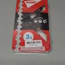 KAKEI 18 Inch Chainsaw Chain 3/8" LP Pitch .050" Gauge 63 Drive Links -Greenworks 91PJ063X Fits Greenworks 20032, Craftsman 172.34120, Worx, PRORUN - S63 (3 Chains) - Semi Chisel