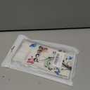 Case for REVVL 6 Pro/T Phone Pro 5G TMAF035G Case with Tempered Glass Screen Protector, Full Body Clear with Floral Design Protection Phone Cover Cases for T-Mobile REVVL 6 Pro 5G (rose flower)