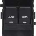 Power Window Switch,Driver Side Power Master Window Switch Fits for 2011-2014 for Challenger, Front Left OE 04602784AC