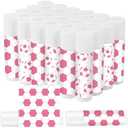 43 Pack Pink Soccer Lip Balm Bulk Gifts Team Party Favors Lip Care Moisturizing and Nourishing LipBalm Soccer Gifts for Girls Team Birthday Party Supplies
