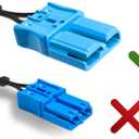 12 Volt Battery Charger with Large Blue Plug, for 12V Kid Trax Child Ride On Car Mecerdes ML63 Dodge Ram 3500 Dodge Police Car Dodge Viper More
