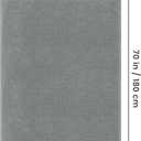 Utopia Towels Luxurious Jumbo Bath Sheet 2 Piece, 600 GSM, 35 by 70 Inches, 100% Ring Spun Cotton, Highly Absorbent and Quick Dry Extra Large Bath Towel, Super Soft Towel, Cool Grey