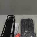 Rear Bike Rack with Quickly Release Camp,Retractable Aluminum Alloy Bicycle Cargo Rack,Thickened Frame and Main Tube for 26"-29" Frames Commuter Carrier,Max Weight 22lb,YONTUO