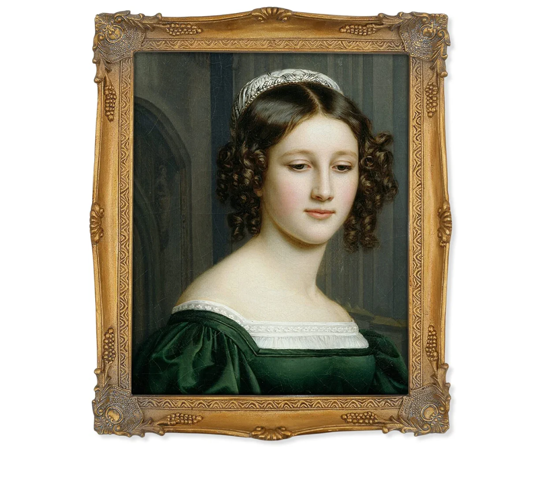 SIMON'S SHOP Vintage 8x10 Picture Frame, Gold Picture Frames 8 by 10, Wall and Tabletop Photo Frames