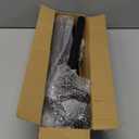 PHITRIC Flag Pole Kit, Tangle Free Spinning Stainless Steel Rustproof Flagpole for 3x5 Sports Fan Outdoor Flags for Outside House (Black, 5FT, with Bracket)