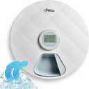 Automatic Wet Food Feeder for Pets - Cordless Fresh Can Dispenser with Two Ice Packs and BPA-Free ABS Food Tray