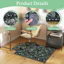 Office Chair Mat for Hardwood Floor & Tile Floor,36"X 48" Heavy Duty Desk Chair Mat for Hard Floors, Under Desk Rug for Rolling Computer Chair,Anti Slip,Low Pile Carpet Protector-Convex Green Grass